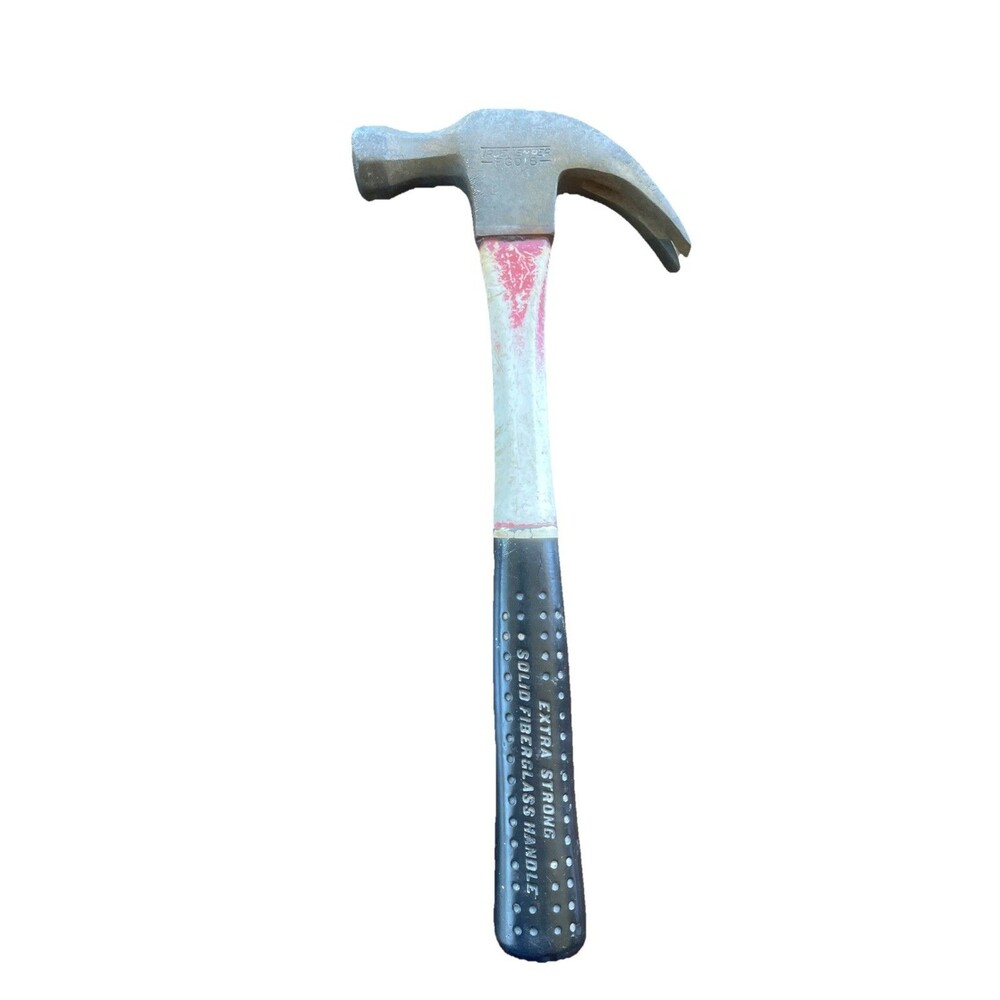 Vintage True Temper FG016 Claw Hammer With Fiberglass Handle Made In USA